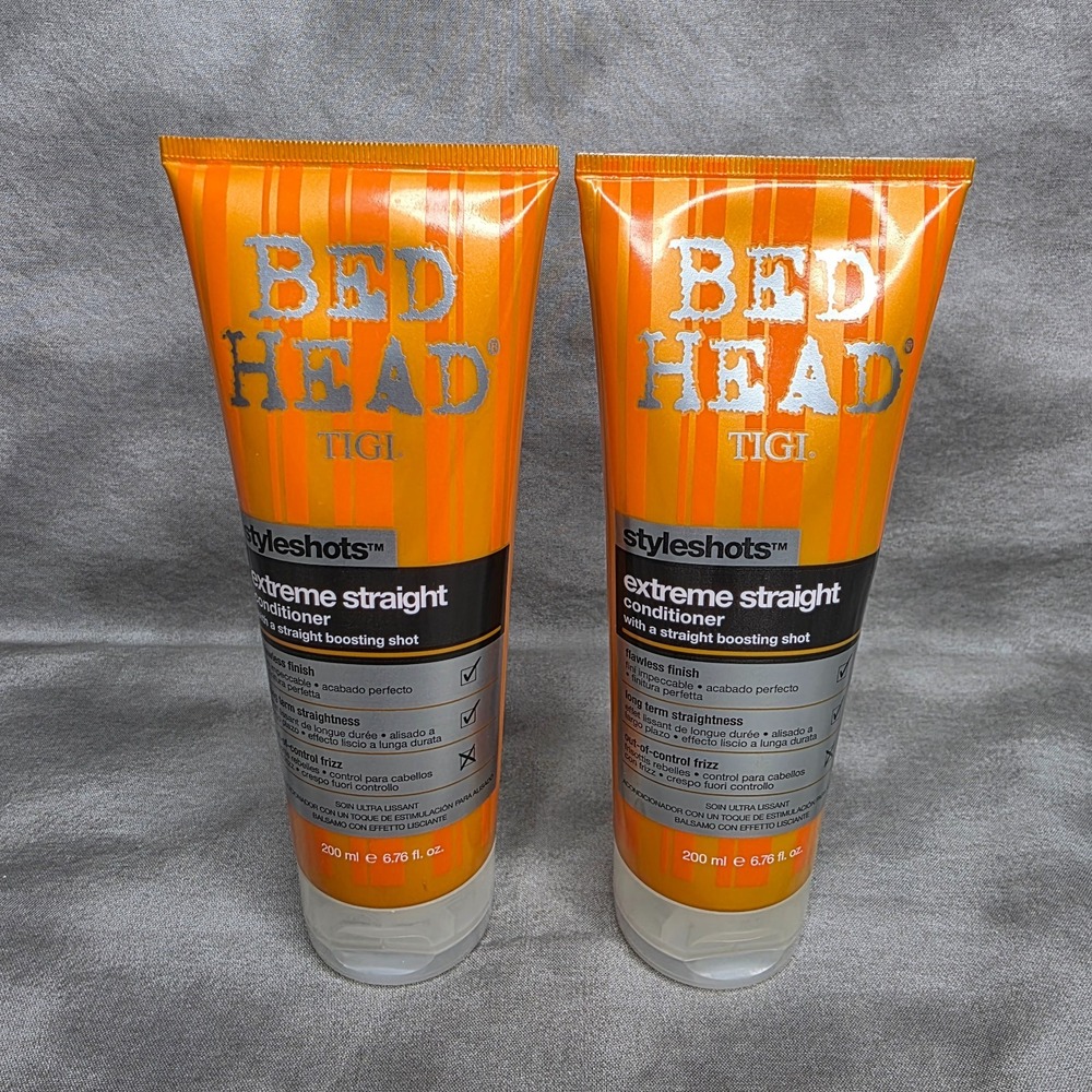(X2) Tigi BED HEAD Styleshots Extreme‎ Straight Conditioner 6.76 fl oz